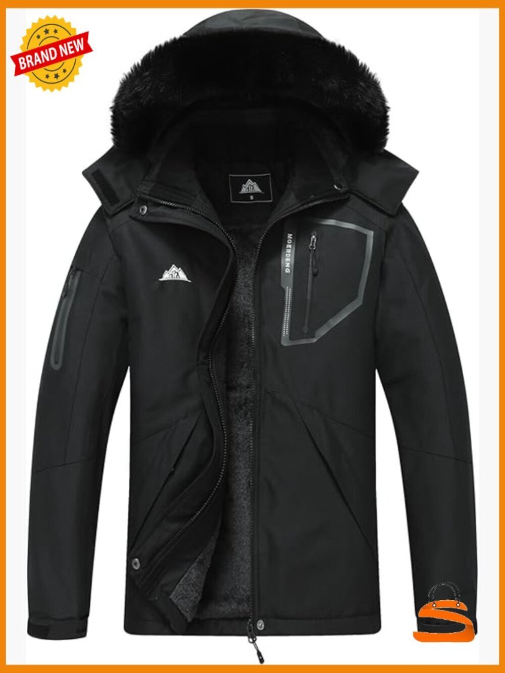 Waterproof Snow Ski Jacket Warm Insulated Winter Coat Snowboarding Hiking